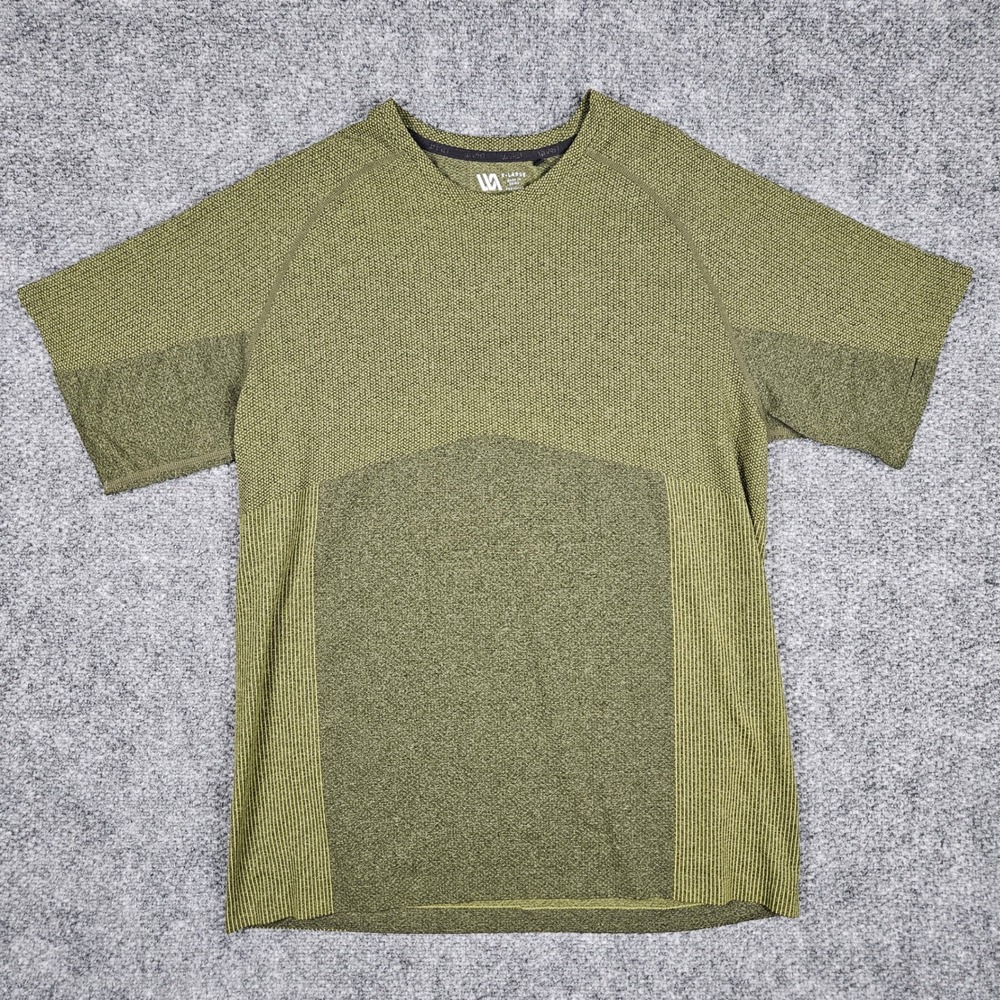 VRST (Men's XL) Olive Green Breathable Tech Short Sleeve Training Shirt Athletic